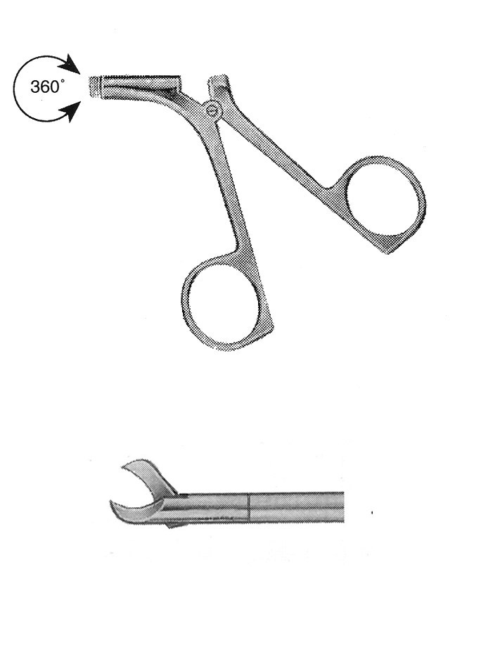 İZOLESİZ MAKAS R MODEL SAPLI ÇAP : 5MM L:36CM
